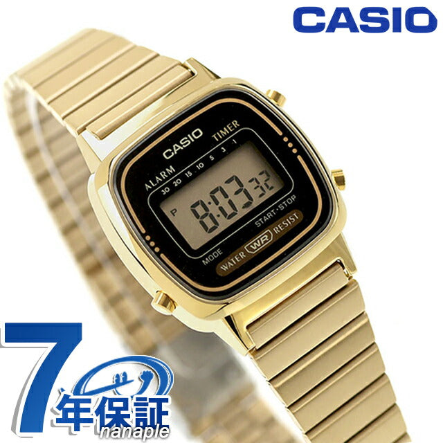 カシオ チープカシオ CASIO クォーツ 電池式 LA670WGA-1 クラシック レディース チプカシ 腕時計 ブランド カシオ casio デジタル LA670WGA-1DF
