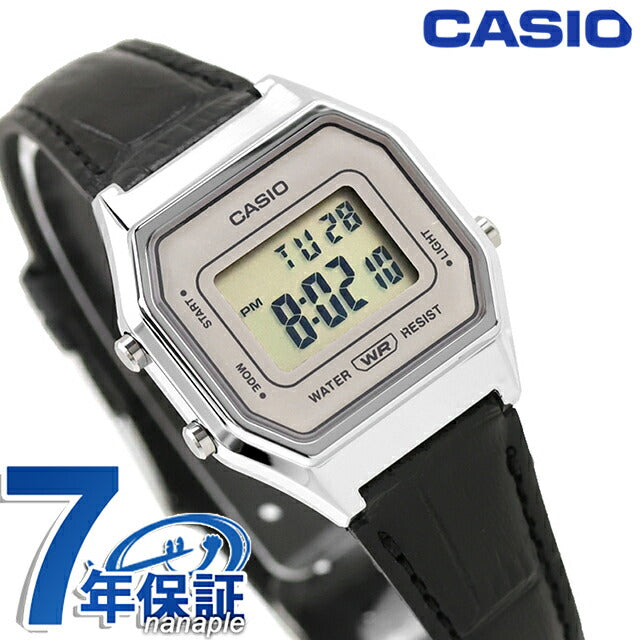 【新品】 CASIO 腕時計 レディース LA680WEL-1DF ヴィンテージ VINTAGE クォーツ 電池式 ライトグレーxブラック デジタル表示 LA680WEL-1DF ｜ カシオ チープカシオ(CASIO) - 腕時計のななぷれ