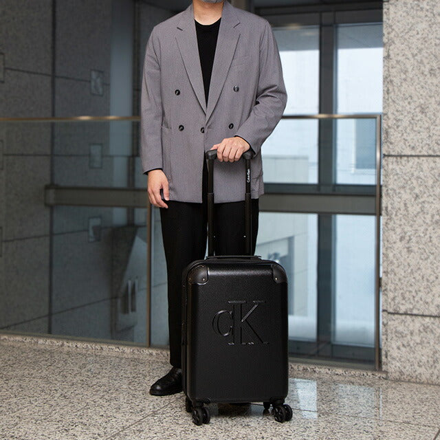 カルバンクライン スーツケース メンズ レディース ブランド Calvin Klein LH118LN3 BLK S ブラック LH118LN3-BLK-S