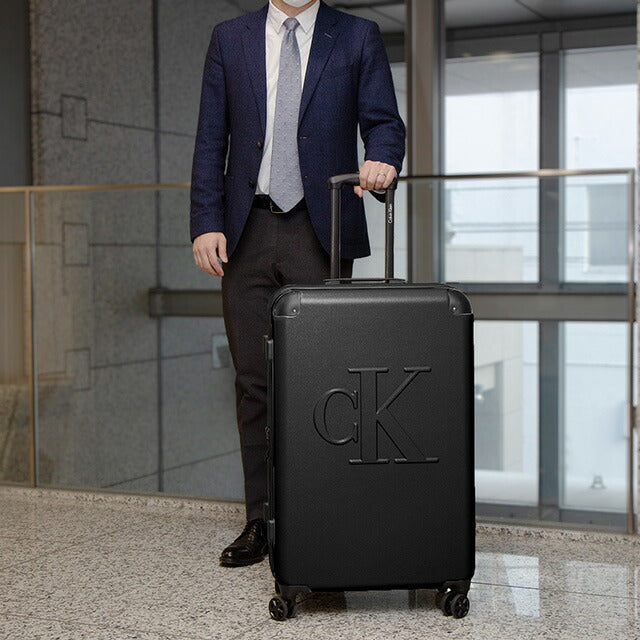 カルバンクライン スーツケース メンズ レディース ブランド Calvin Klein LH818LN3 BLK S ブラック LH818LN3-BLK-S