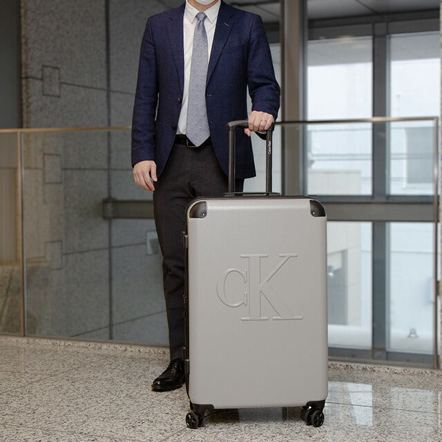 カルバンクライン スーツケース メンズ レディース ブランド Calvin Klein LH818LN3 HGR S グレー LH818LN3-HGR-S