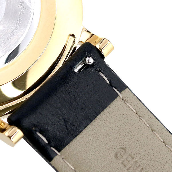 エルラーセン 時計 ニコライ 41mm メンズ 腕時計 ブランド LL143GBCL ブラック LL143GBCL