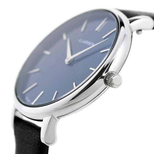 エルラーセン 時計 キャロライン 30mm レディース 腕時計 ブランド LL146SDBLL ブルー ブラック LL146SDBLL