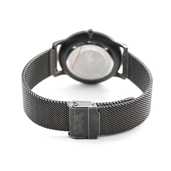 エルラーセン オキシダイジング オリバー 39mm メンズ レディース 腕LL147OBOM デンマーク製 ブラック グレー 腕時計 ブランド LL147OBOM