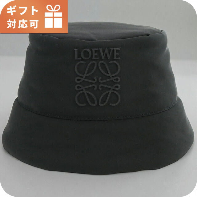 ロエベ ハット メンズ ブランド LOEWE K820HB1X63 ブラック 帽子