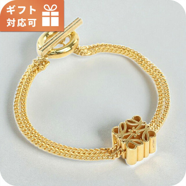 LOEWE レザーブレスレット LOEWE レザースラップブレスレット - mozme