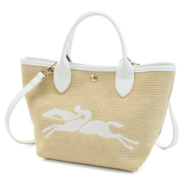 ロンシャン トートバッグ レディース ブランド LONGCHAMP 10144 ベージュ系 ホワイト系 バッグ LON10144021