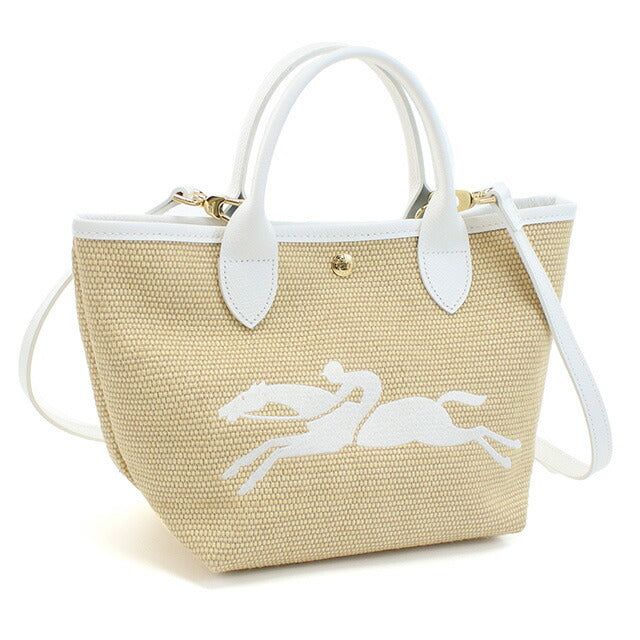 ロンシャン トートバッグ レディース ブランド LONGCHAMP 10144 ベージュ系 ホワイト系 バッグ LON10144021