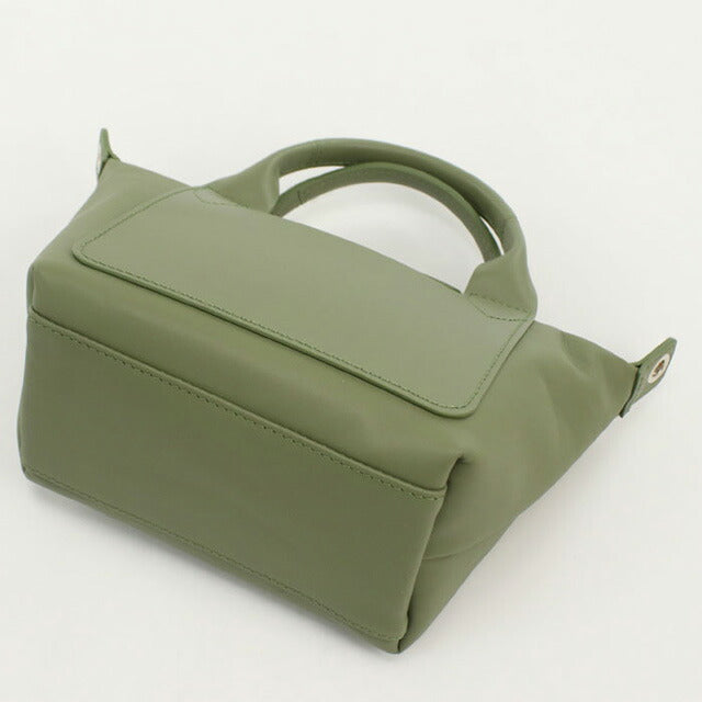 ロンシャン ハンドバッグ レディース ブランド Longchamp レザー 1500 グリーン バッグ LON1500131