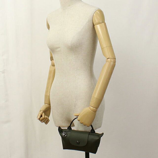 ロンシャン ハンドバッグ レディース ブランド Longchamp 2WAY レザー 34205 カーキ LON34205051