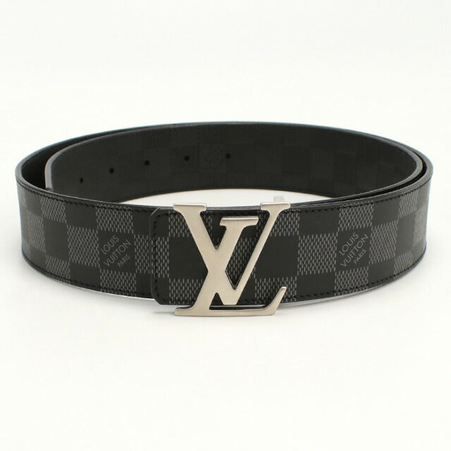 ルイ・ヴィトン ベルト メンズ ブランド LOUIS VUITTON アンフィニ-グラフィット M0107T グレー系 ブラック 選べるモデル LOVM0107TA