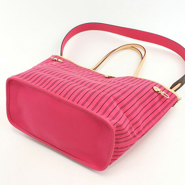 ルイヴィトン トートバッグ レディース ブランド LOUIS VUITTON ネヴァーフル・インサイドアウト MM M12257 ピンク バッグ LOVM12257011