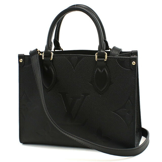ルイヴィトン トートバッグ レディース ブランド LOUIS VUITTON アンプラント オンザゴー PM M45653 ブラック バッグ LOVM45653011