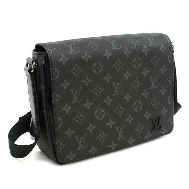 ルイヴィトン 斜め掛け ショルダーバッグ メンズ ブランド LOUIS VUITTON ディストリクト PM NV3 M46255 ブラック バッグ LOVM46255011