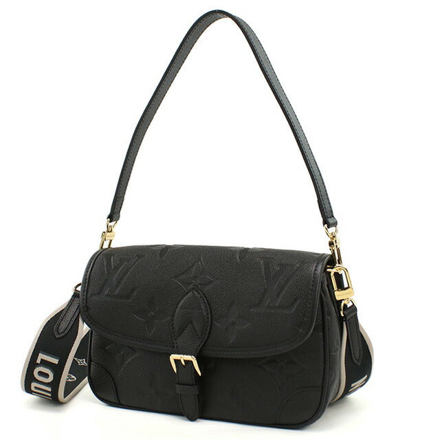 ルイヴィトン 斜め掛け ショルダーバッグ レディース ブランド LOUIS VUITTON アンプラント ディアヌ M46386 ブラック バッグ LOVM46386011