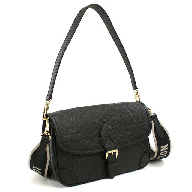 ルイヴィトン 斜め掛け ショルダーバッグ レディース ブランド LOUIS VUITTON アンプラント ディアヌ M46386 ブラック バッグ LOVM46386011