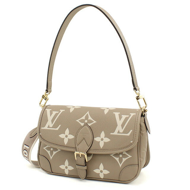 ルイヴィトン ショルダーバッグ レディース ブランド LOUIS VUITTON バイカラーモノグラム・アンプラント ディアヌ M46583 ベージュ LOVM46583011