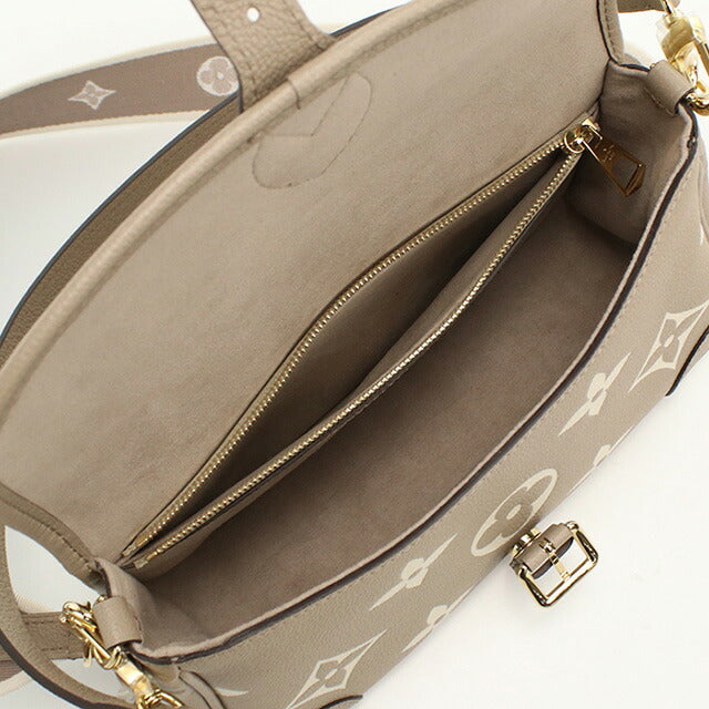 ルイヴィトン ショルダーバッグ レディース ブランド LOUIS VUITTON バイカラーモノグラム・アンプラント ディアヌ M46583 ベージュ LOVM46583011