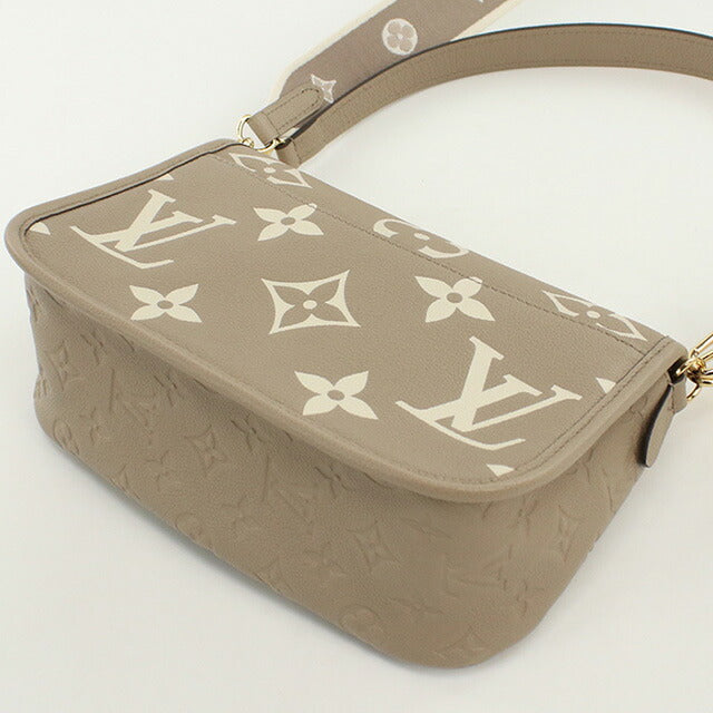 ルイヴィトン ショルダーバッグ レディース ブランド LOUIS VUITTON バイカラーモノグラム・アンプラント ディアヌ M46583 ベージュ LOVM46583011