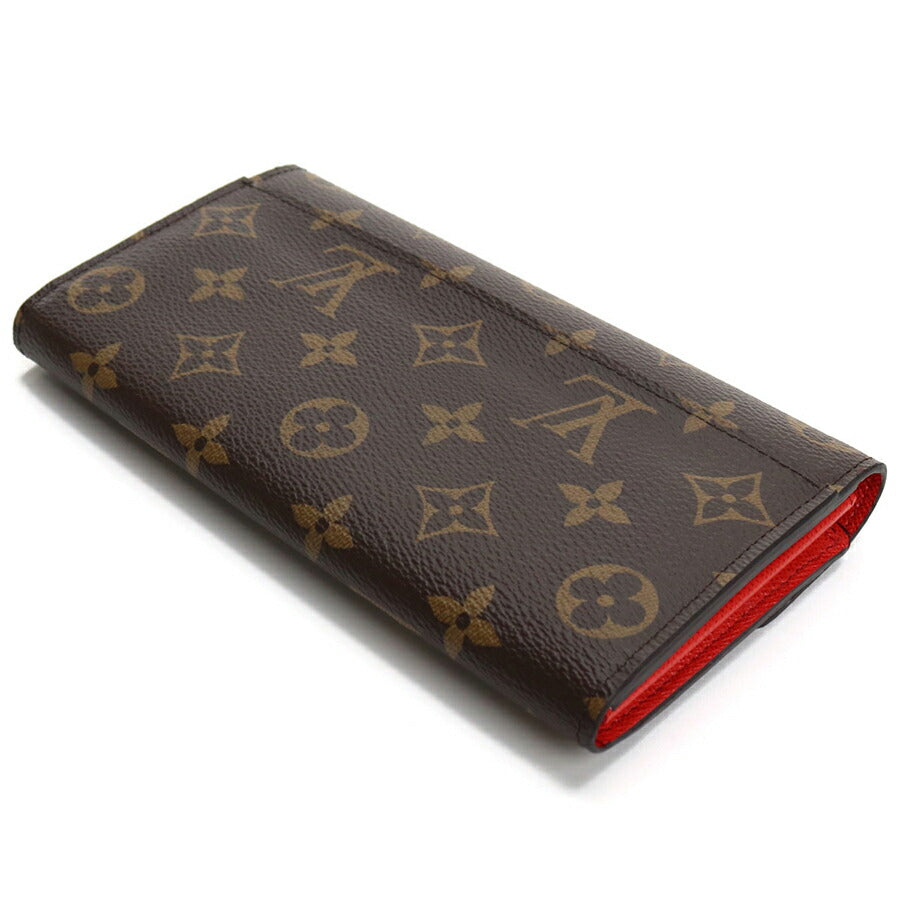 ルイヴィトン 長財布ニ折小銭入付き レディース ブランド LOUIS VUITTON モノグラム M62236 ブラウン 財布 LOVM62236011