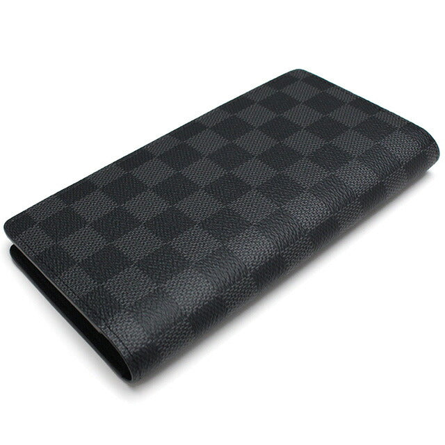 ルイヴィトン 長財布ニ折小銭入付き メンズ ブランド LOUIS VUITTON N62665 ブラック 財布 LOVN62665011