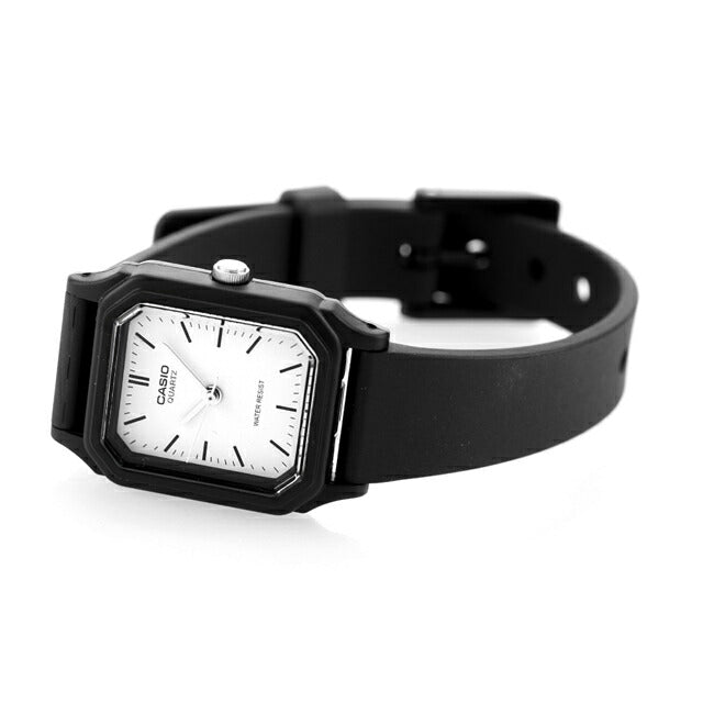 カシオ CASIO LQ-142-7E スタンダード チプカシ 海外モデル レディース 腕時計 ブランド アナログ ホワイト ブラック 黒 LQ-142-7EDF