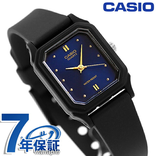 カシオ CASIO LQ-142E-2A ポップ チプカシ 海外モデル レディース 腕時計 ブランド アナログ ネイビー ブラック 黒 LQ-142E-2ADF