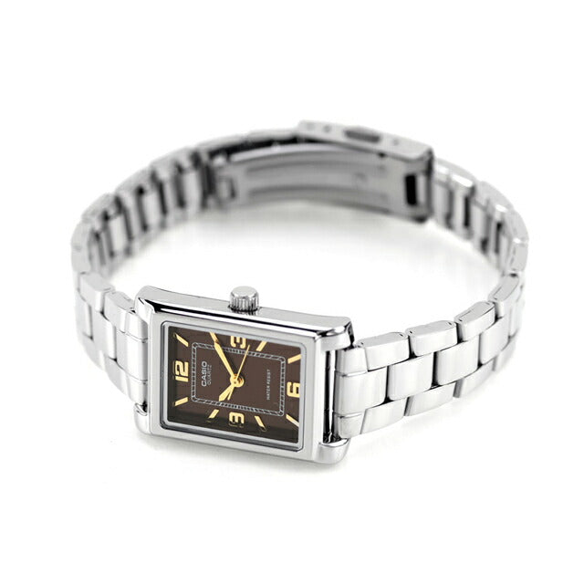 カシオ チープカシオ CASIO クォーツ 電池式 LTP-1234DD-5A スタンダード 海外モデル レディース チプカシ 腕時計 ブランド カシオ casio アナログ ブラウン LTP-1234DD-5ADF