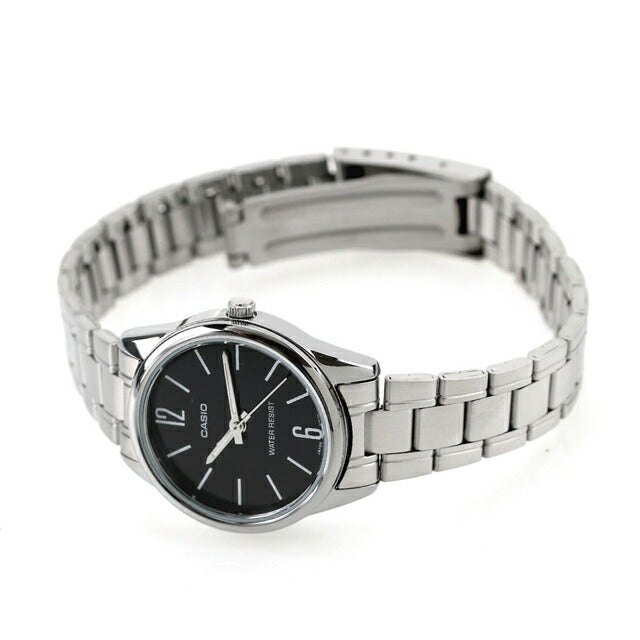 カシオ CASIO LTP-V005D-1B スタンダード チプカシ 海外モデル レディース 腕時計 ブランド カシオ casio アナログ ブラック 黒 LTP-V005D-1BDF