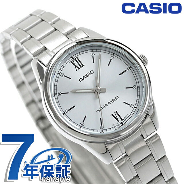 カシオ CASIO LTP-V005D-2B3 スタンダード チプカシ 海外モデル レディース 腕時計 ブランド カシオ casio アナログ シルバー LTP-V005D-2B3DF