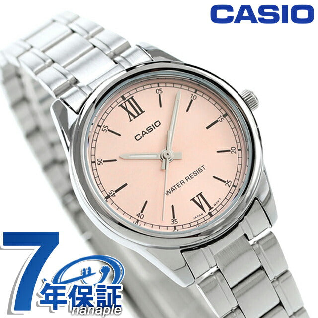 カシオ CASIO LTP-V005D-4B2 スタンダード チプカシ 海外モデル レディース 腕時計 ブランド カシオ casio アナログ ピンク LTP-V005D-4B2DF