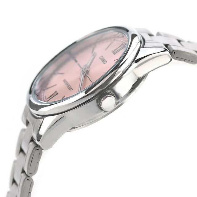 カシオ CASIO LTP-V005D-4B2 スタンダード チプカシ 海外モデル レディース 腕時計 ブランド カシオ casio アナログ ピンク LTP-V005D-4B2DF