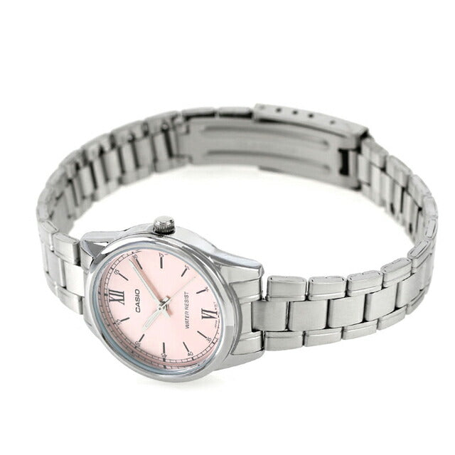 カシオ CASIO LTP-V005D-4B2 スタンダード チプカシ 海外モデル レディース 腕時計 ブランド カシオ casio アナログ ピンク LTP-V005D-4B2DF
