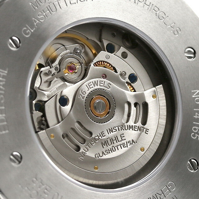 ミューレ・グラスヒュッテ 29er Big 自動巻き 腕時計 ブランド メンズ Muhle Glashutte M1-25-33-MB ブラック 黒 ドイツ製 M1-25-33-MB