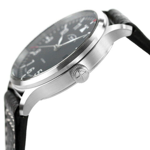 ミューレ・グラスヒュッテ Terrasport II 自動巻き 腕時計 ブランド メンズ Muhle Glashutte M1-37-44-LB ブラック 黒 ドイツ製 M1-37-44-LB