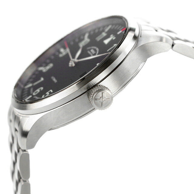 ミューレ・グラスヒュッテ Terrasport II 自動巻き 腕時計 ブランド メンズ Muhle Glashutte M1-37-44-MB ブラック 黒 ドイツ製 M1-37-44-MB
