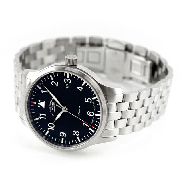ミューレ・グラスヒュッテ Terrasport II 自動巻き 腕時計 ブランド メンズ Muhle Glashutte M1-37-44-MB ブラック 黒 ドイツ製 M1-37-44-MB