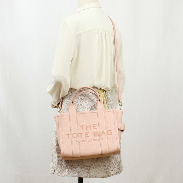 マーク・ジェイコブス トートバッグ レディース ブランド MARC JACOBS MINI TRAVELER TOTE レザー H009L01SP21 ROSE ピンク系 バッグ MAJ009L01SP21021