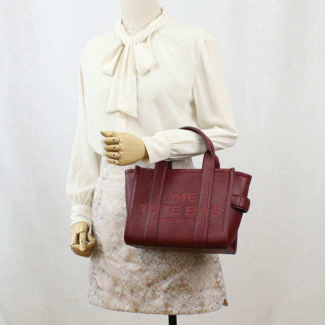 マーク・ジェイコブス トートバッグ レディース ブランド MARC JACOBS MINI TRAVELER TOTE レザー ベトナム H009L01SP21 CHERRY MAJ009L01SP21041