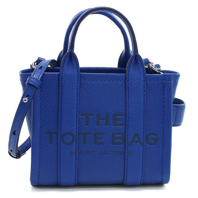 マーク・ジェイコブス トートバッグ レディース ブランド MARC JACOBS THE MICRO TOTE レザー ベトナム H053L01RE22 COBALT MAJ053L01RE22081