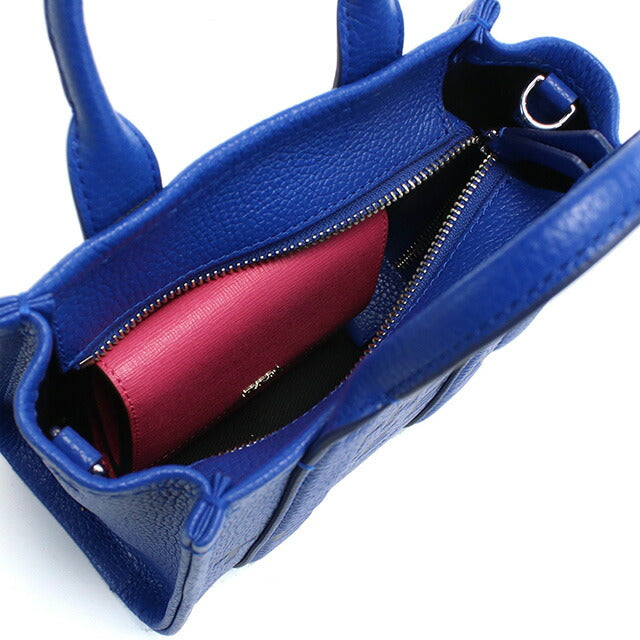 マーク・ジェイコブス トートバッグ レディース ブランド MARC JACOBS THE MICRO TOTE レザー ベトナム H053L01RE22 COBALT MAJ053L01RE22081