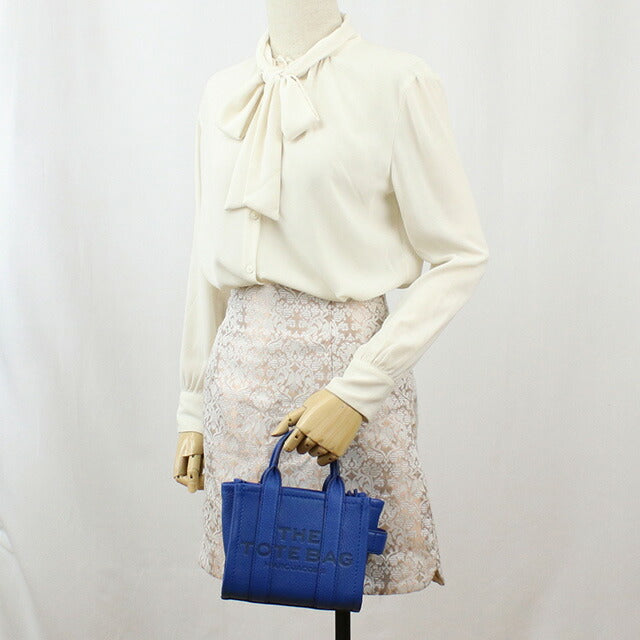 マーク・ジェイコブス トートバッグ レディース ブランド MARC JACOBS THE MICRO TOTE レザー ベトナム H053L01RE22 COBALT MAJ053L01RE22081