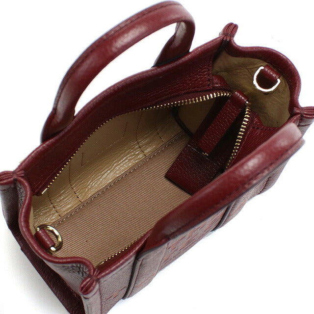 マーク・ジェイコブス トートバッグ レディース ブランド MARC JACOBS THE MICRO TOTE レザー ベトナム H053L01RE22 CHERRY MAJ053L01RE22091