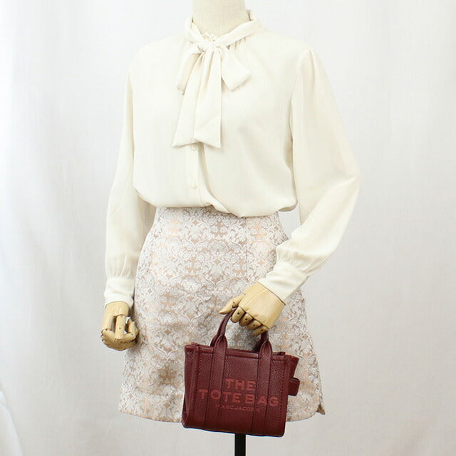 マーク・ジェイコブス トートバッグ レディース ブランド MARC JACOBS THE MICRO TOTE レザー ベトナム H053L01RE22 CHERRY MAJ053L01RE22091