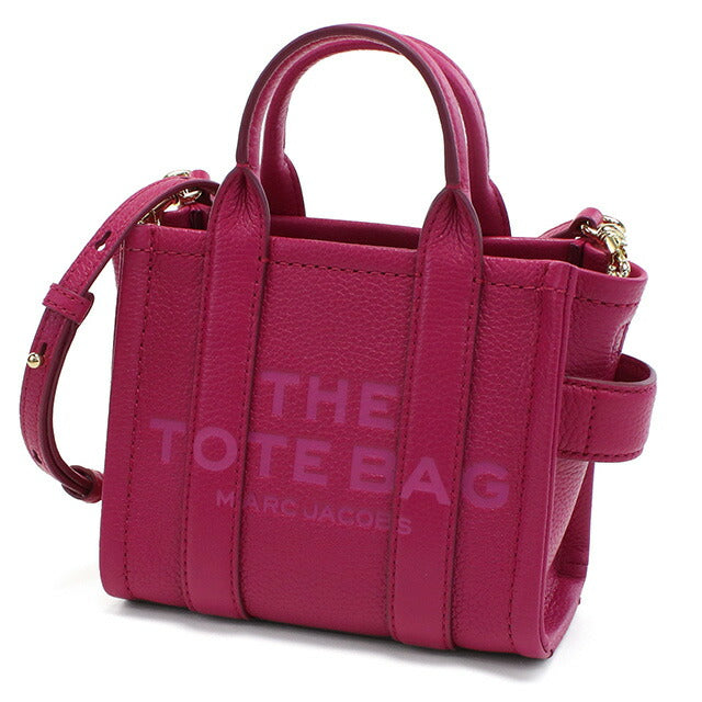 マーク・ジェイコブス トートバッグ レディース ブランド MARC JACOBS THE MICRO TOTE レザー ベトナム H053L01RE22 LIPSTICK MAJ053L01RE22111