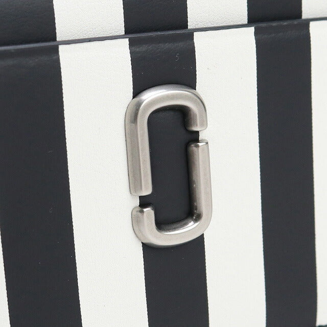 マーク・ジェイコブス キーリング付小銭入れ レディース レザー ベトナム 2P3SMP093S01 BLACK-WHITE ブラック ホワイト系 財布 MAJ2P3SMP093S01011