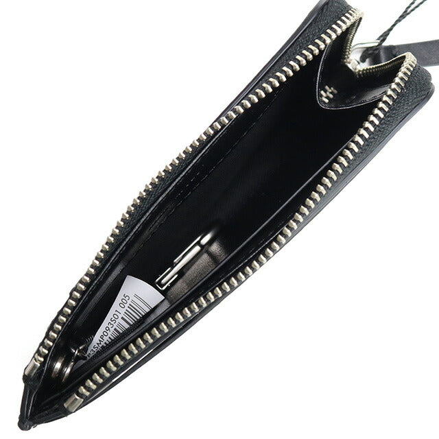 マーク・ジェイコブス キーリング付小銭入れ レディース レザー ベトナム 2P3SMP093S01 BLACK-WHITE ブラック ホワイト系 財布 MAJ2P3SMP093S01011