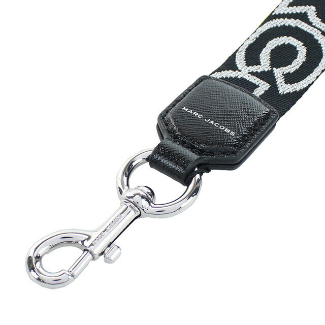 マークジェイコブス ショルダーストラップ レディース ブランド MARC JACOBS THE THIN STRAP 2S3SST002S02 BLACK-SILVER 小物 MAJ2S3SST002S02021
