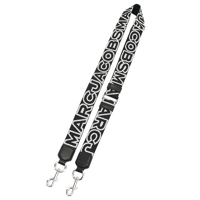 マークジェイコブス ショルダーストラップ レディース ブランド MARC JACOBS THE THIN STRAP 2S3SST002S02 BLACK-SILVER 小物 MAJ2S3SST002S02021