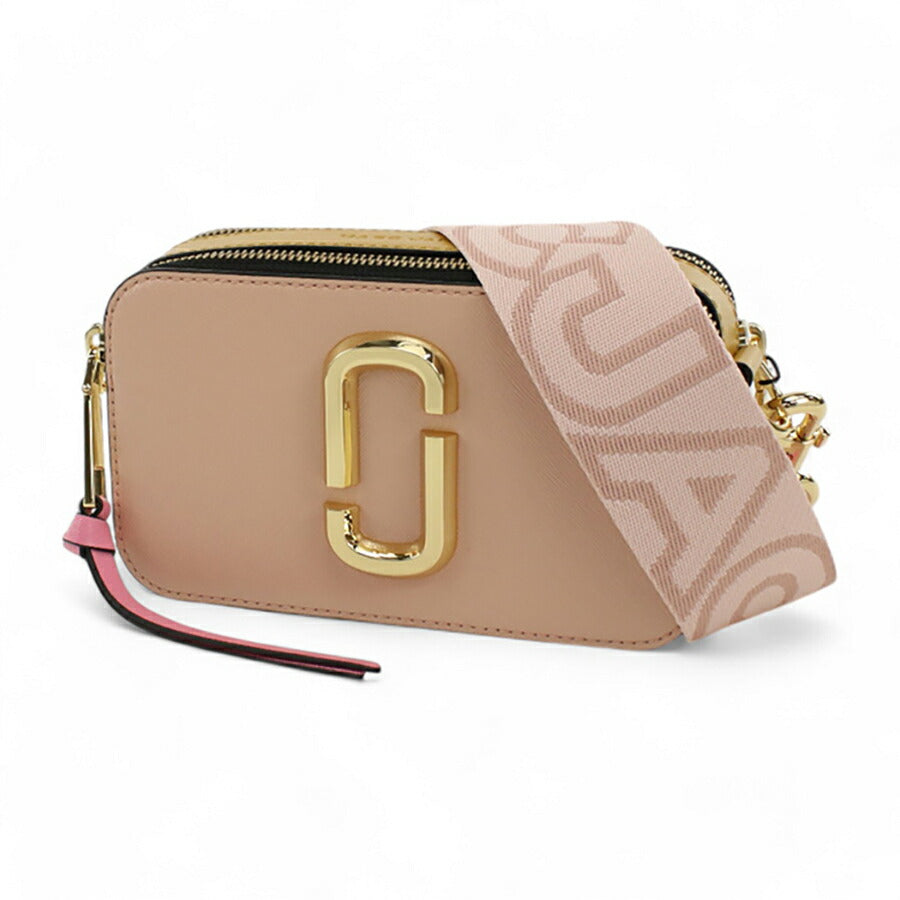 マークジェイコブス 斜め掛け ショルダーバッグ レディース ブランド MARC JACOBS THE SNAPSHOT 2S3HCR500H03 ピンク バッグ MAJ3HCR500H03061